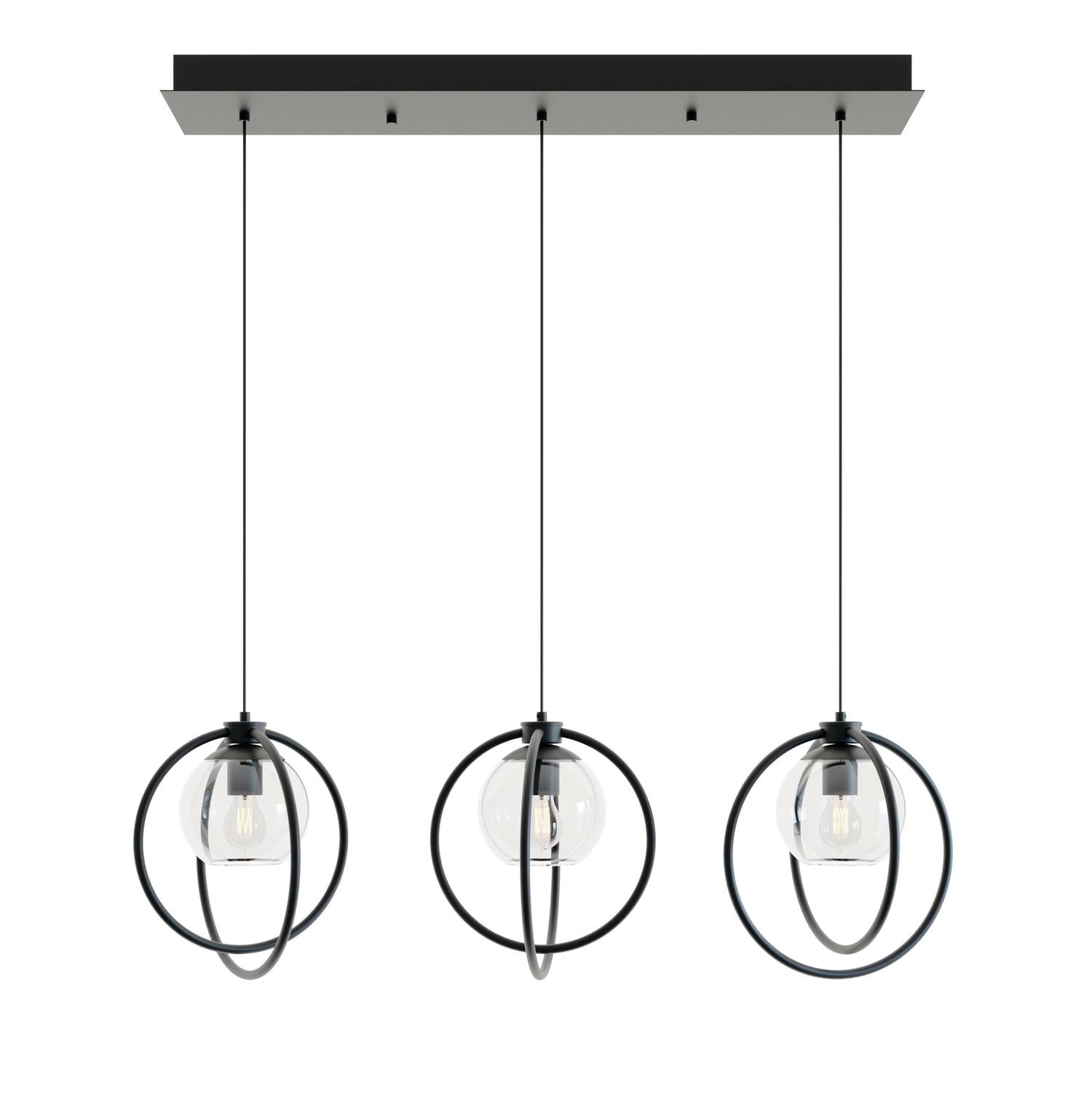 Jamie 3 Light Linear Pendant