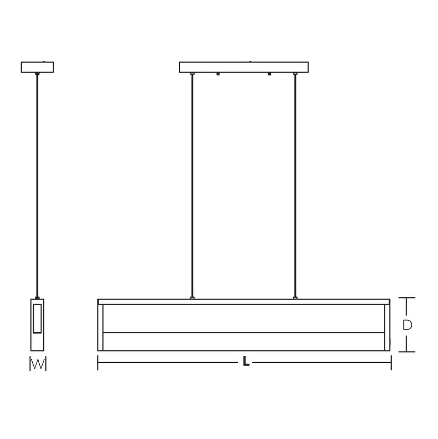 Echo 48'' LED Pendant
