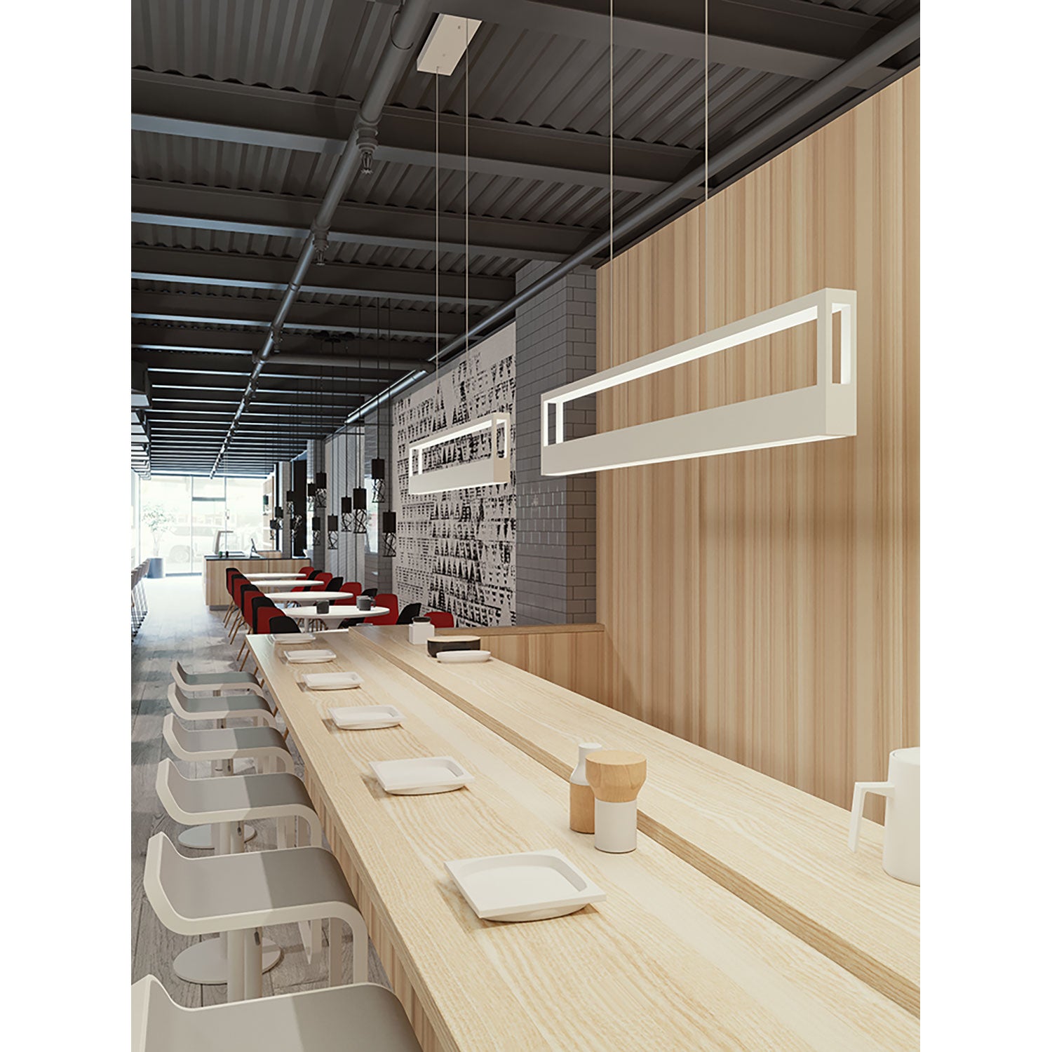 Echo 48'' LED Pendant