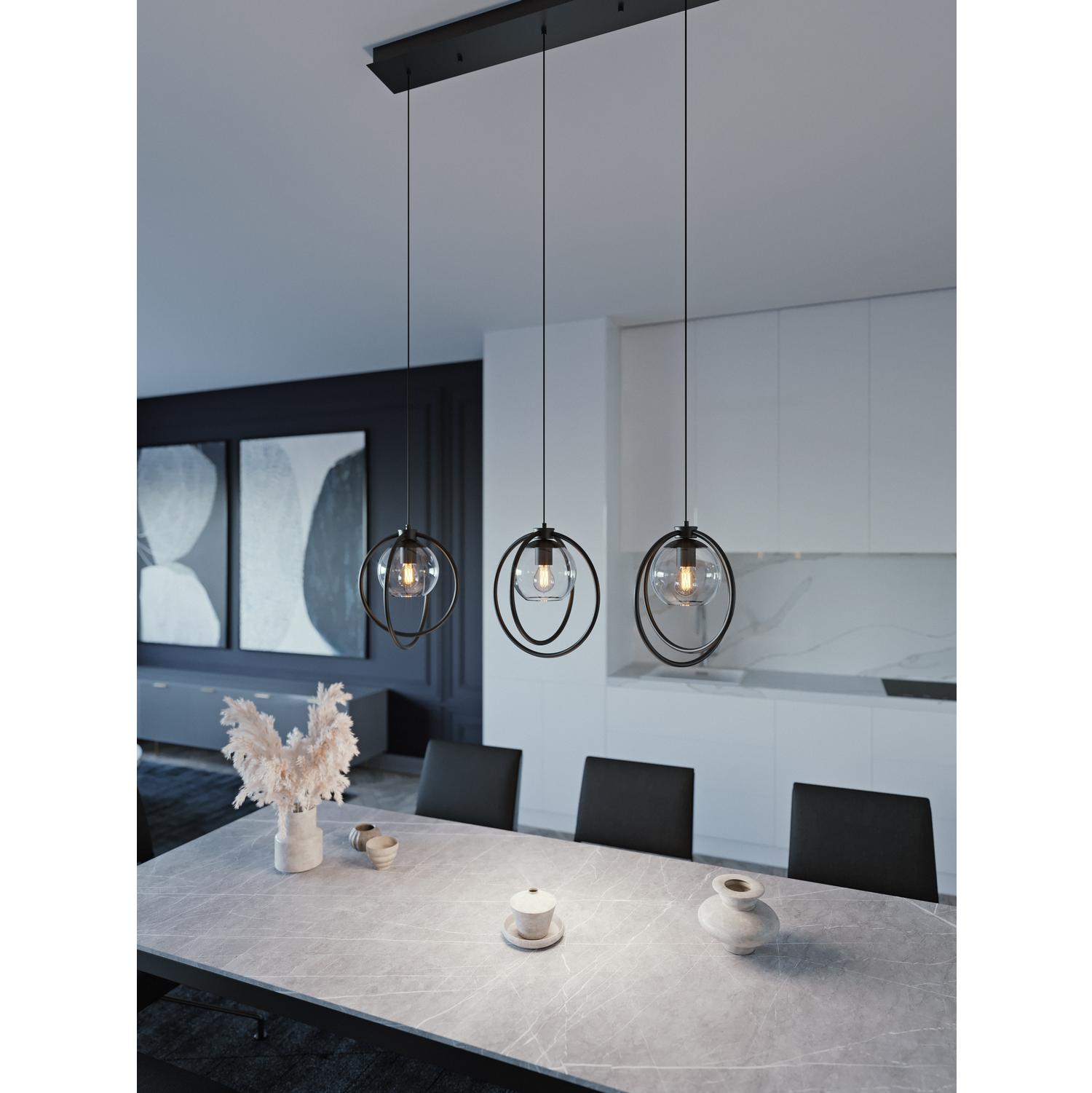 Jamie 3 Light Linear Pendant