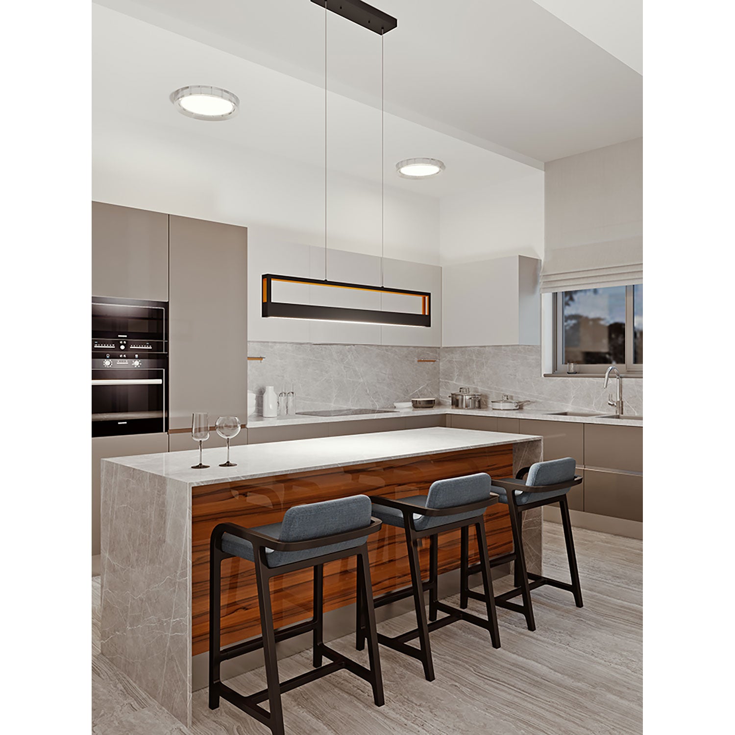 Echo 48'' LED Pendant