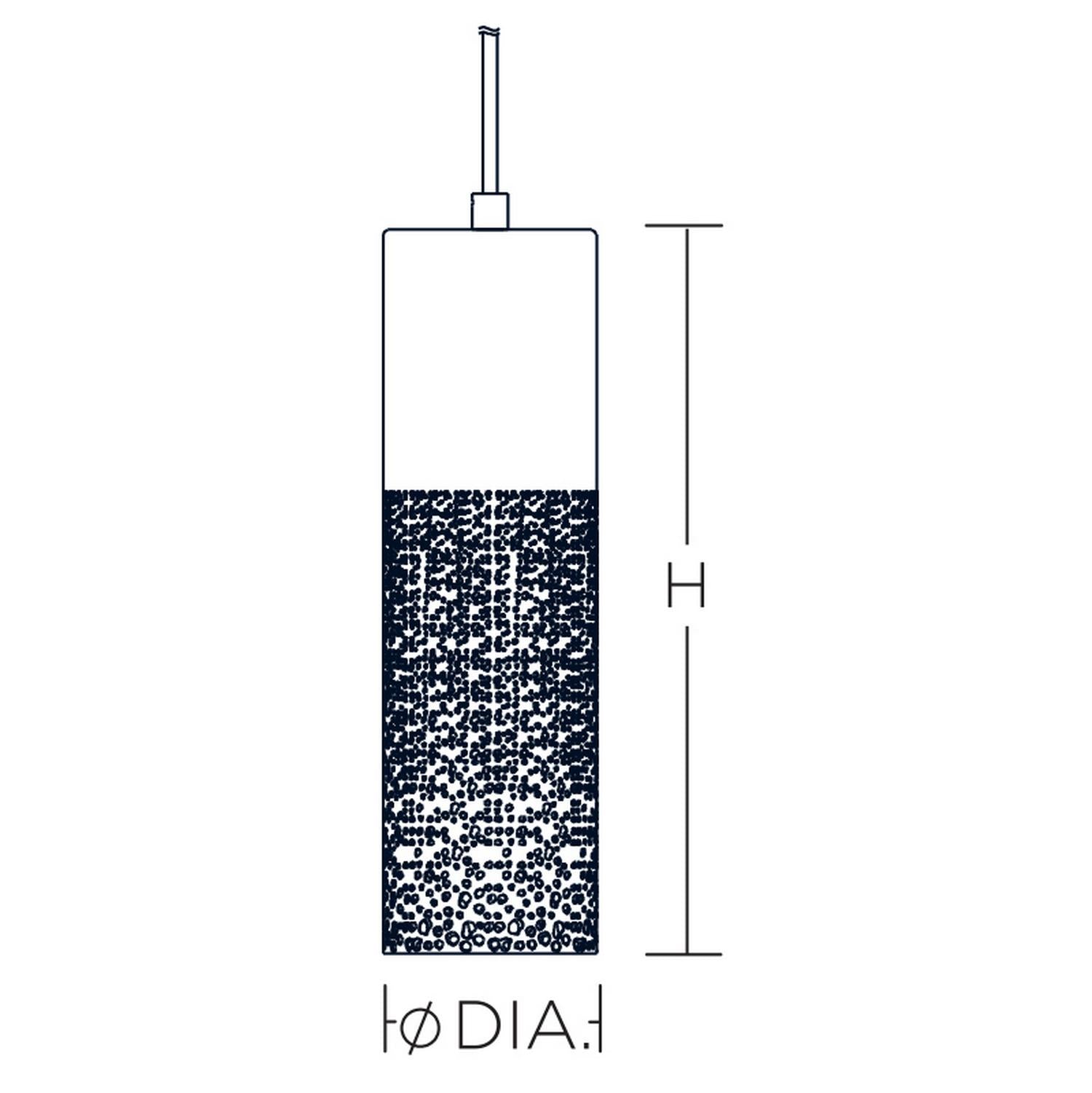 Ash 4'' LED Pendant
