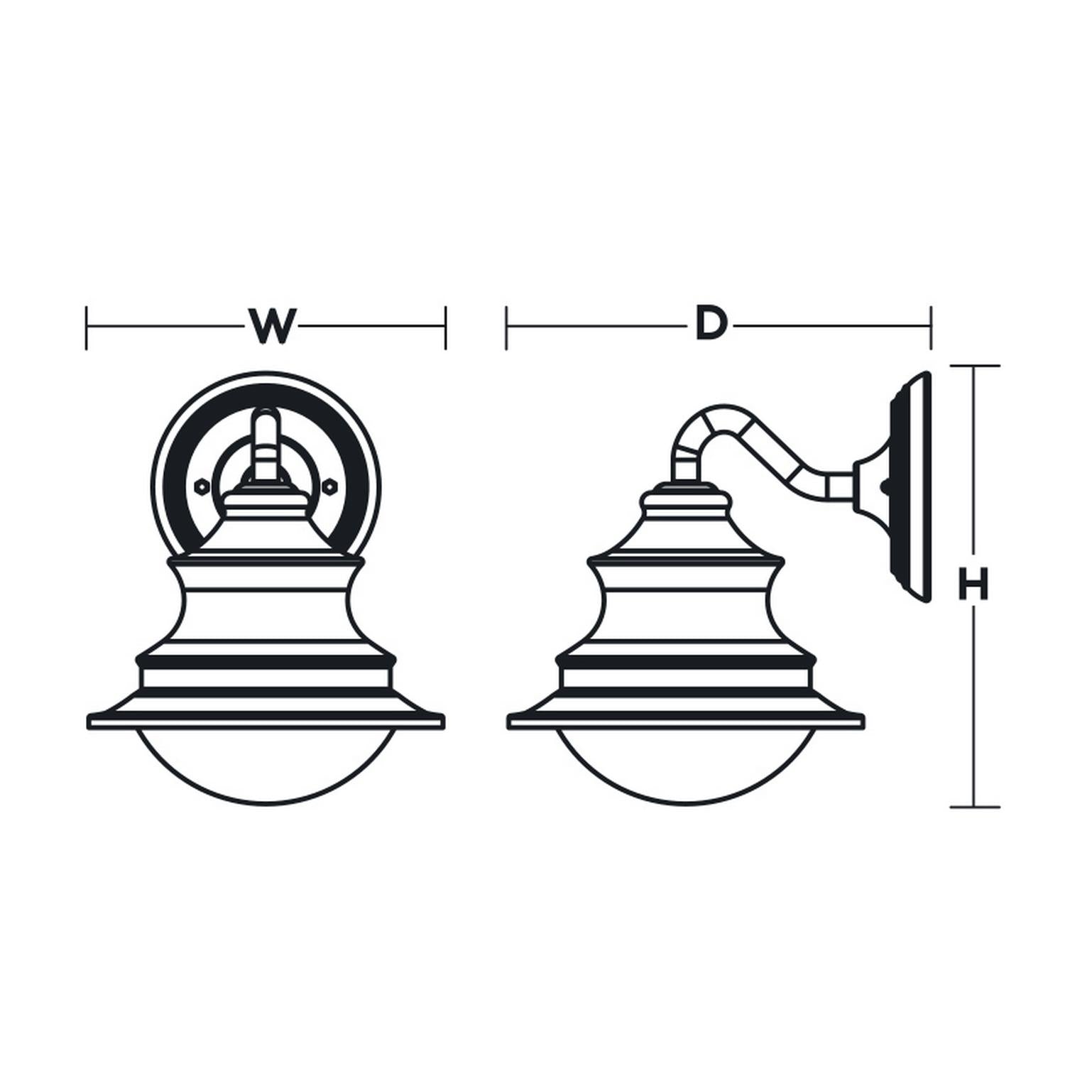 Butler 11'' LED Outdoor Sconce