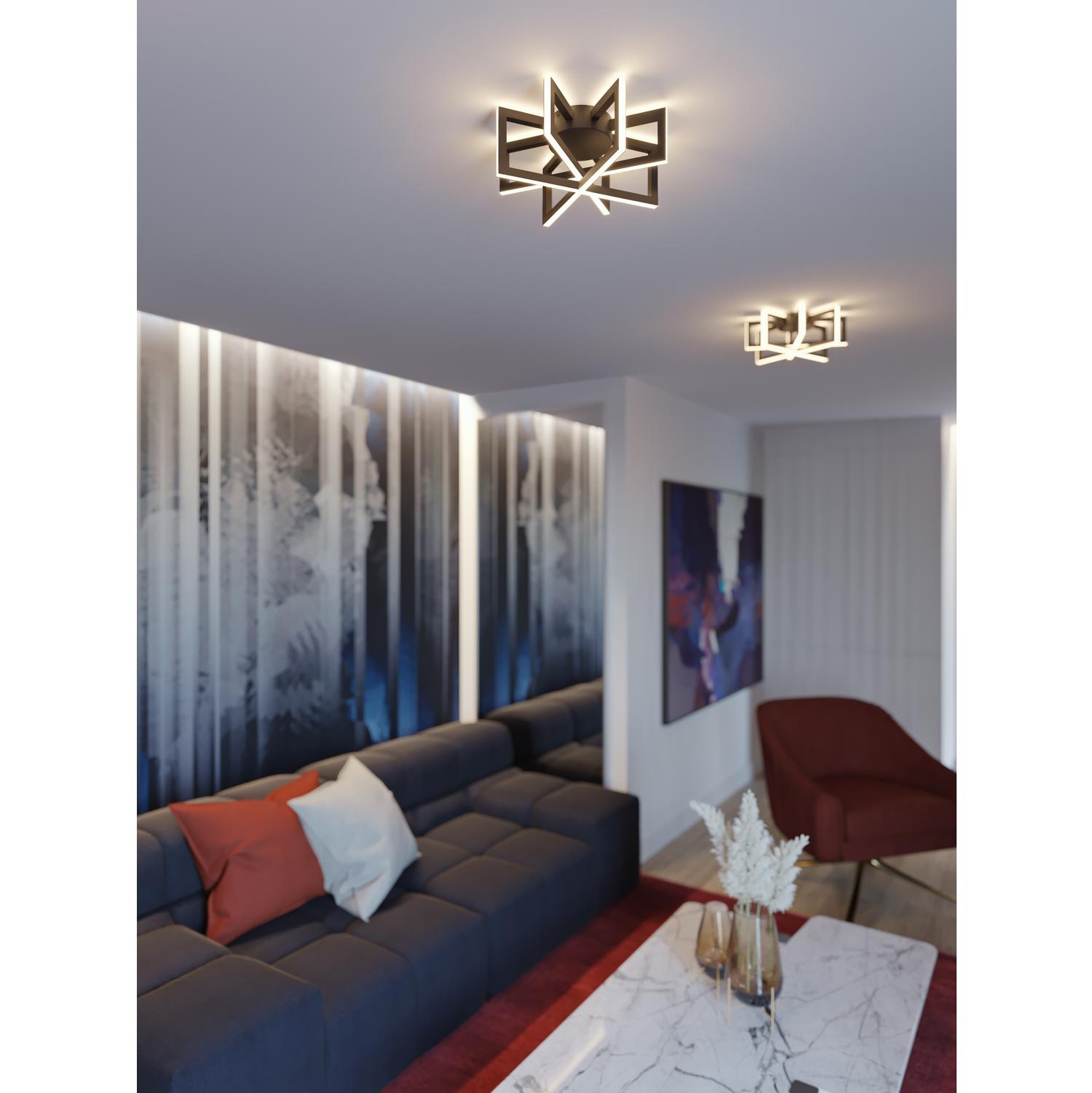Cass 13'' LED Semi-Flush