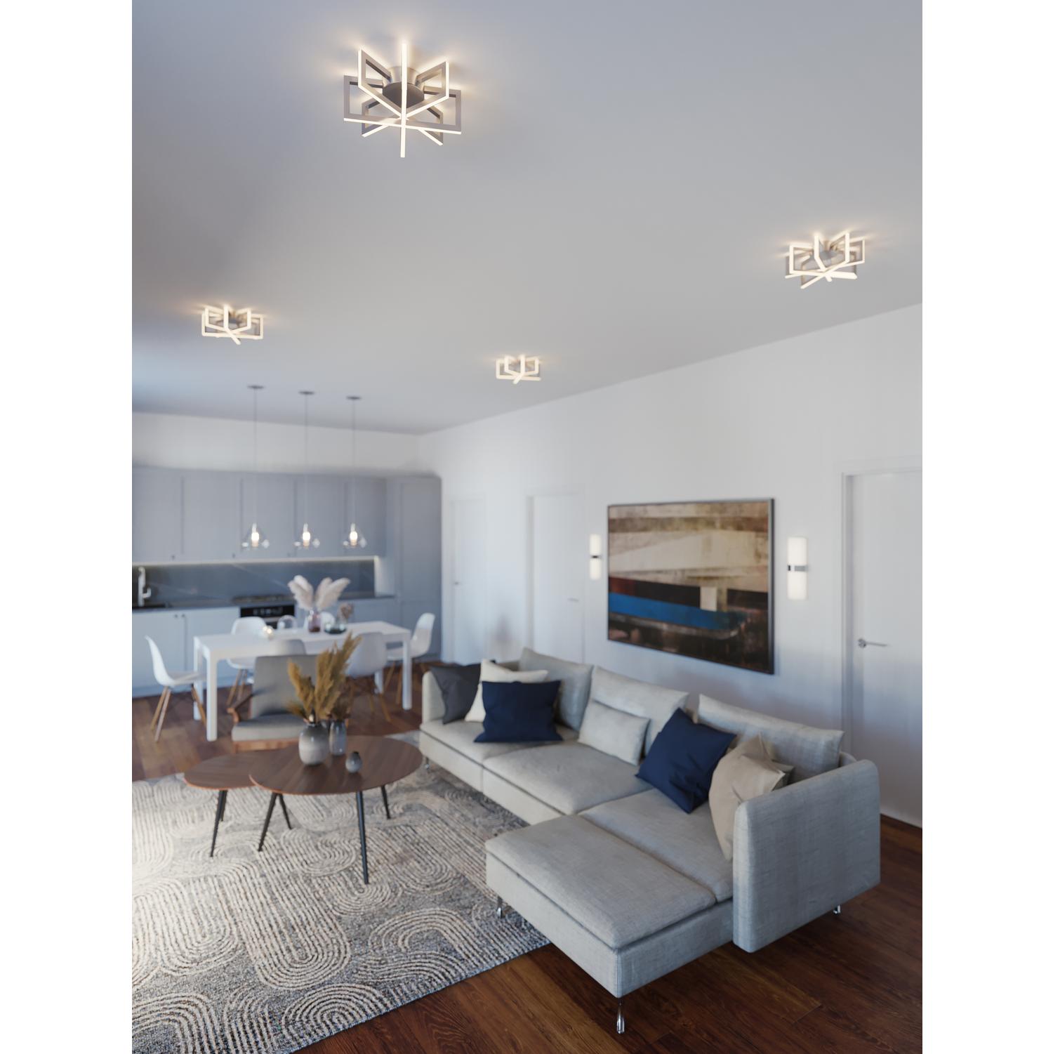 Cass 13'' LED Semi-Flush