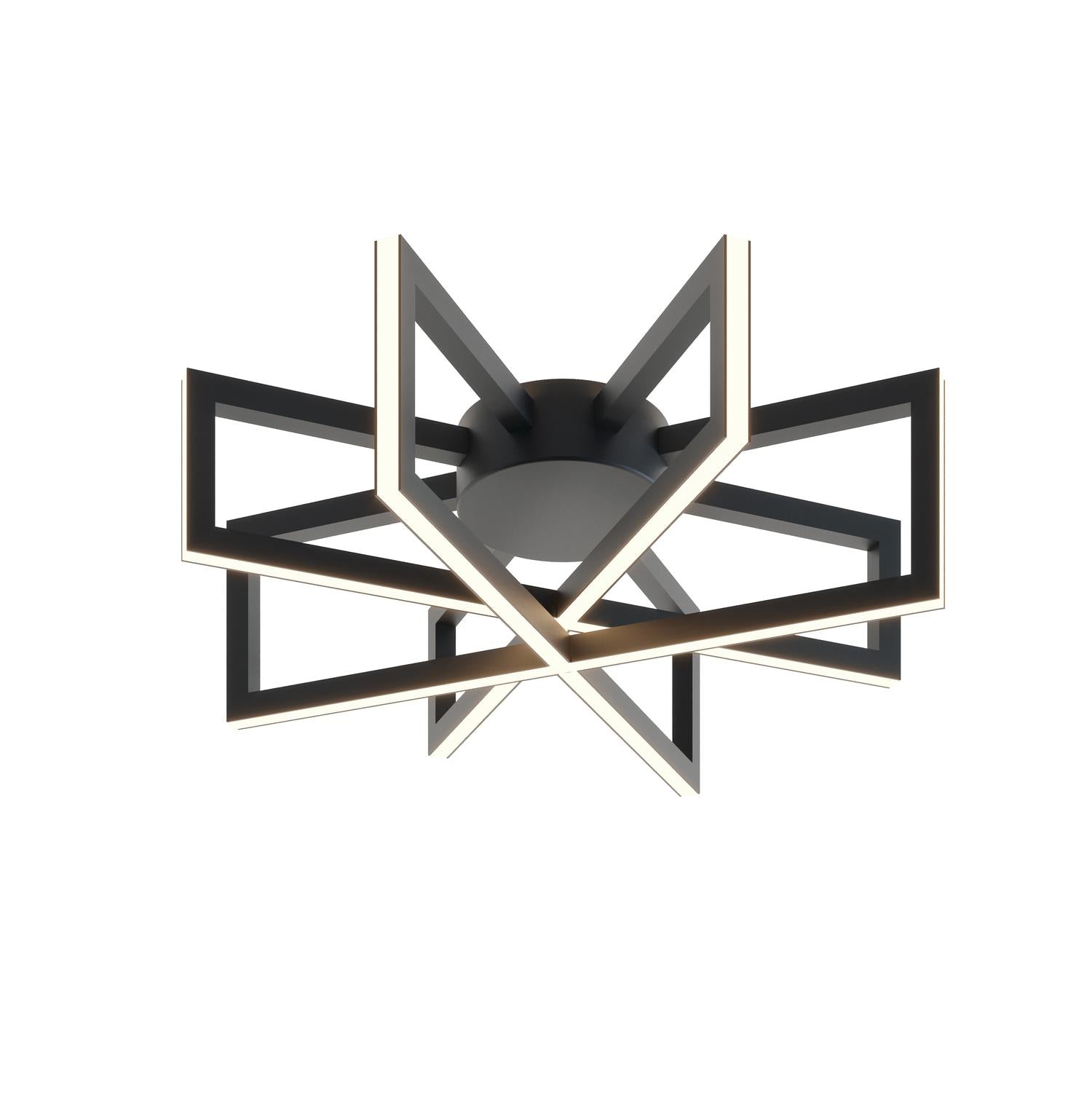 Cass 17'' LED Semi-Flush