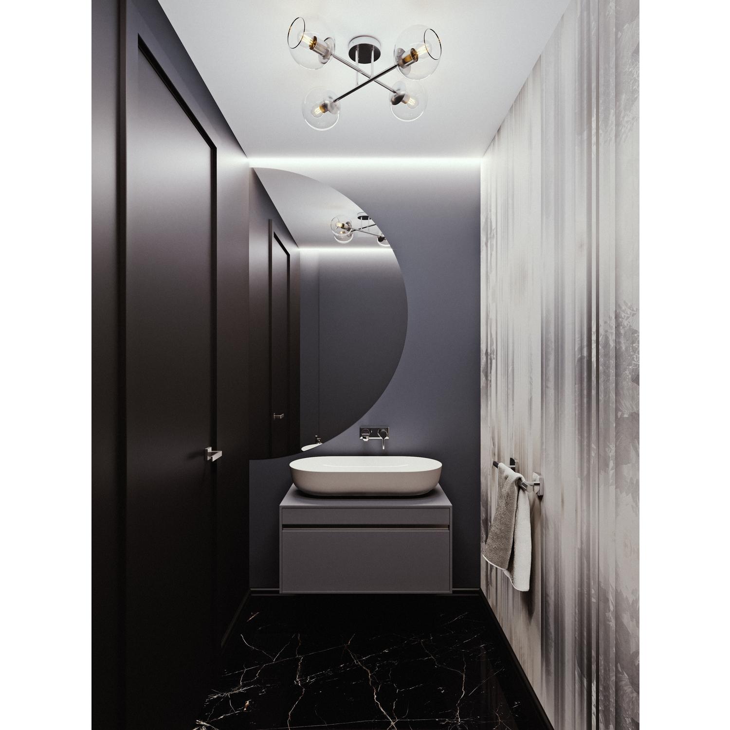 Jamie 24'' Semi Flush