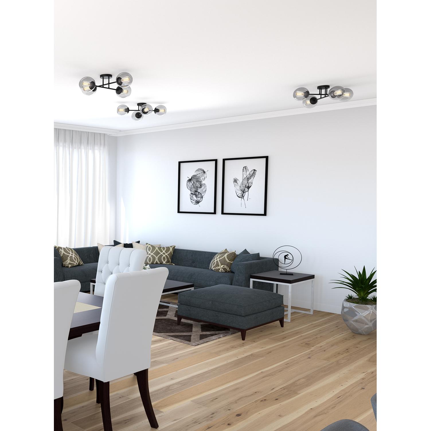 Jamie 24'' Semi Flush