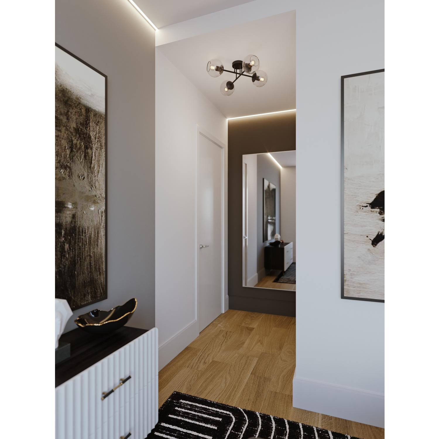 Jamie 24'' Semi Flush