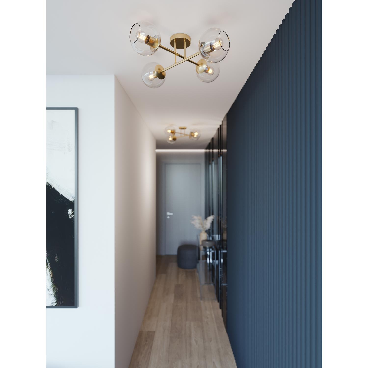 Jamie 24'' Semi Flush