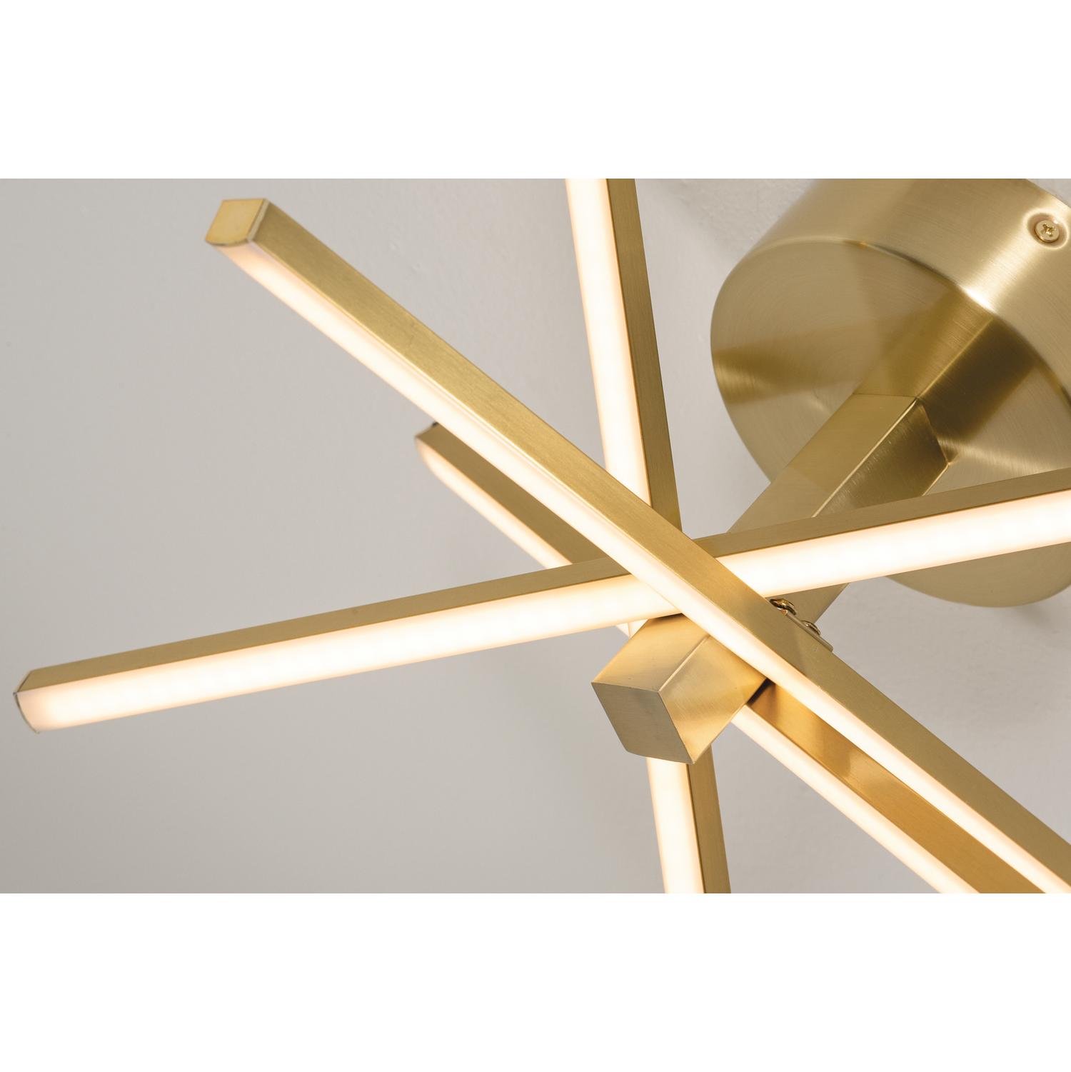 Jaxx 15'' LED Semi-Flush