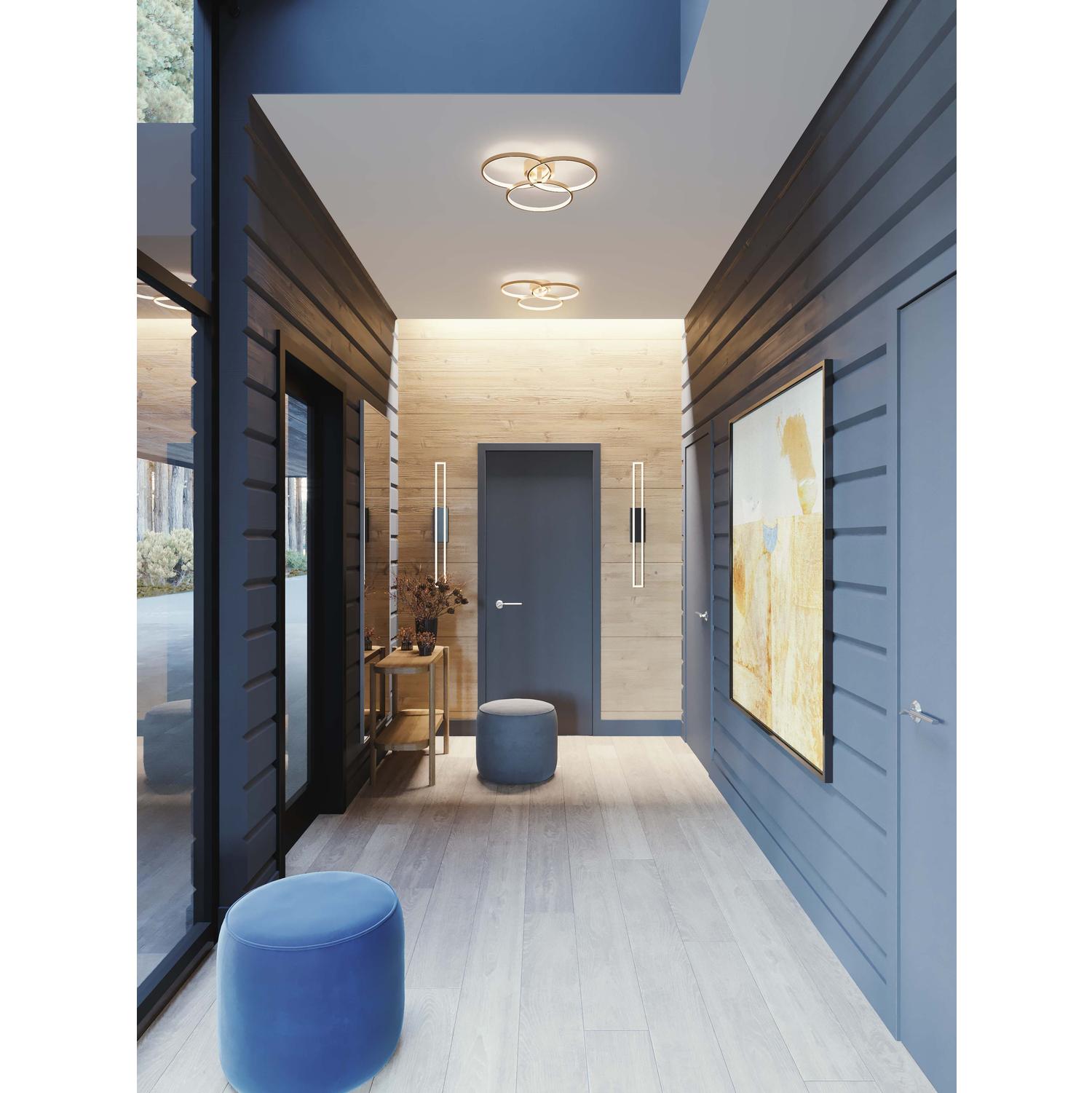 Orion 20'' LED Semi-Flush