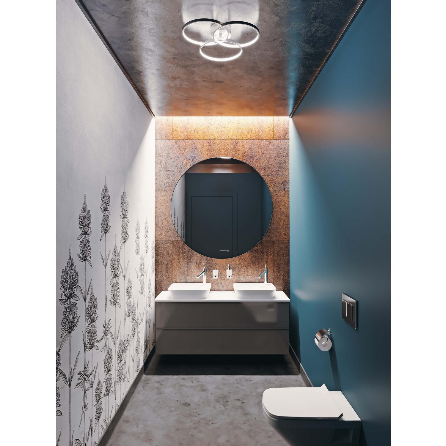 Orion 20'' LED Semi-Flush