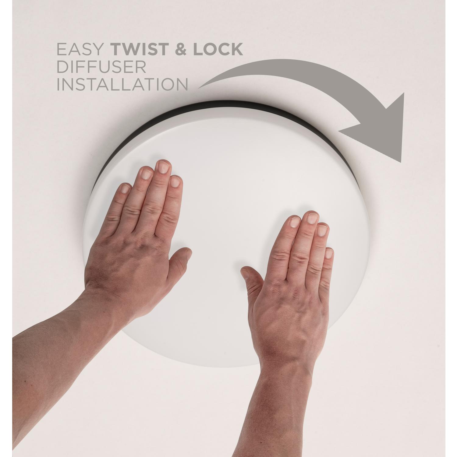 Oscar 19'' Flush Mount