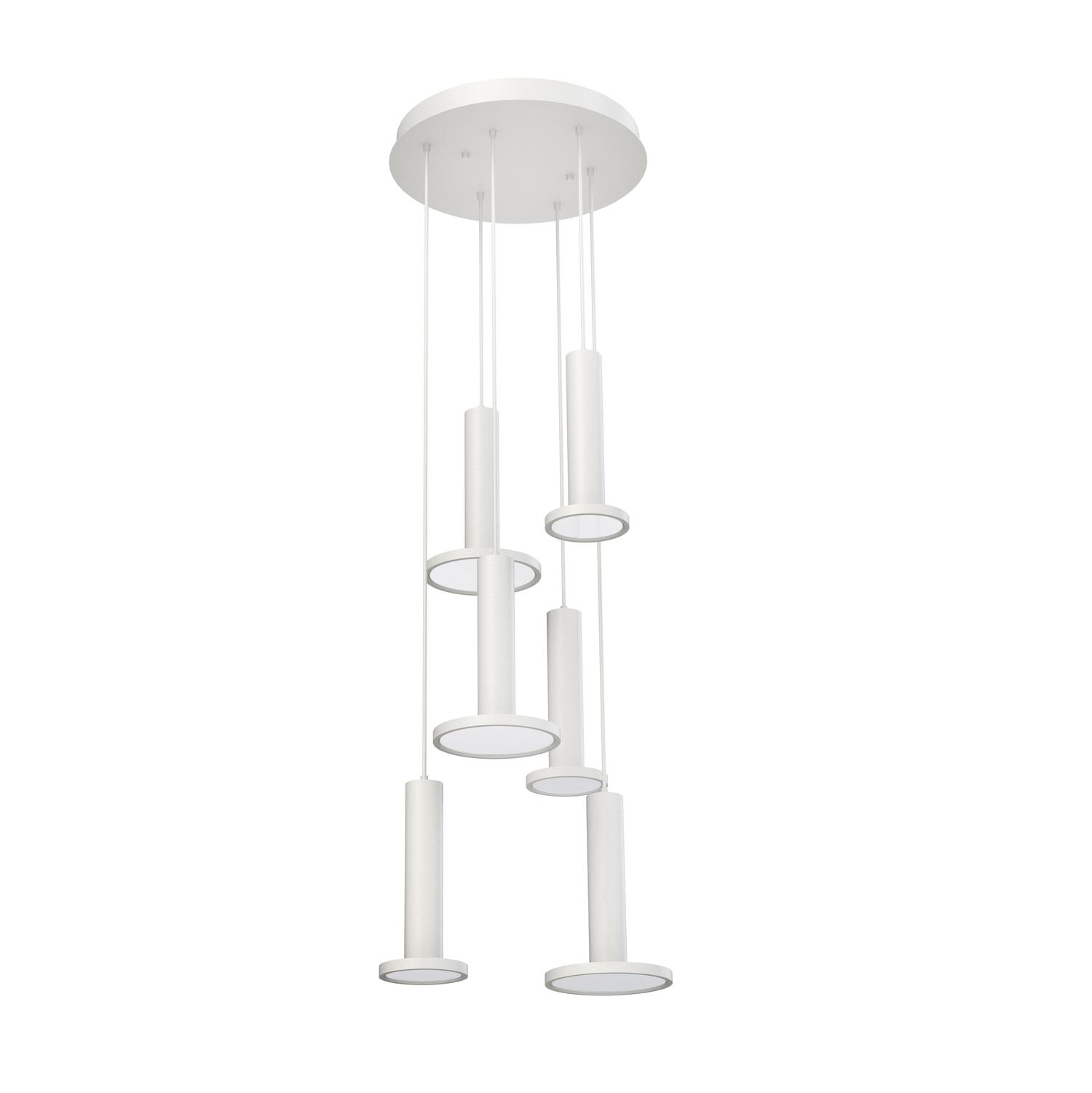 Luna 6 Light LED Round Pendant