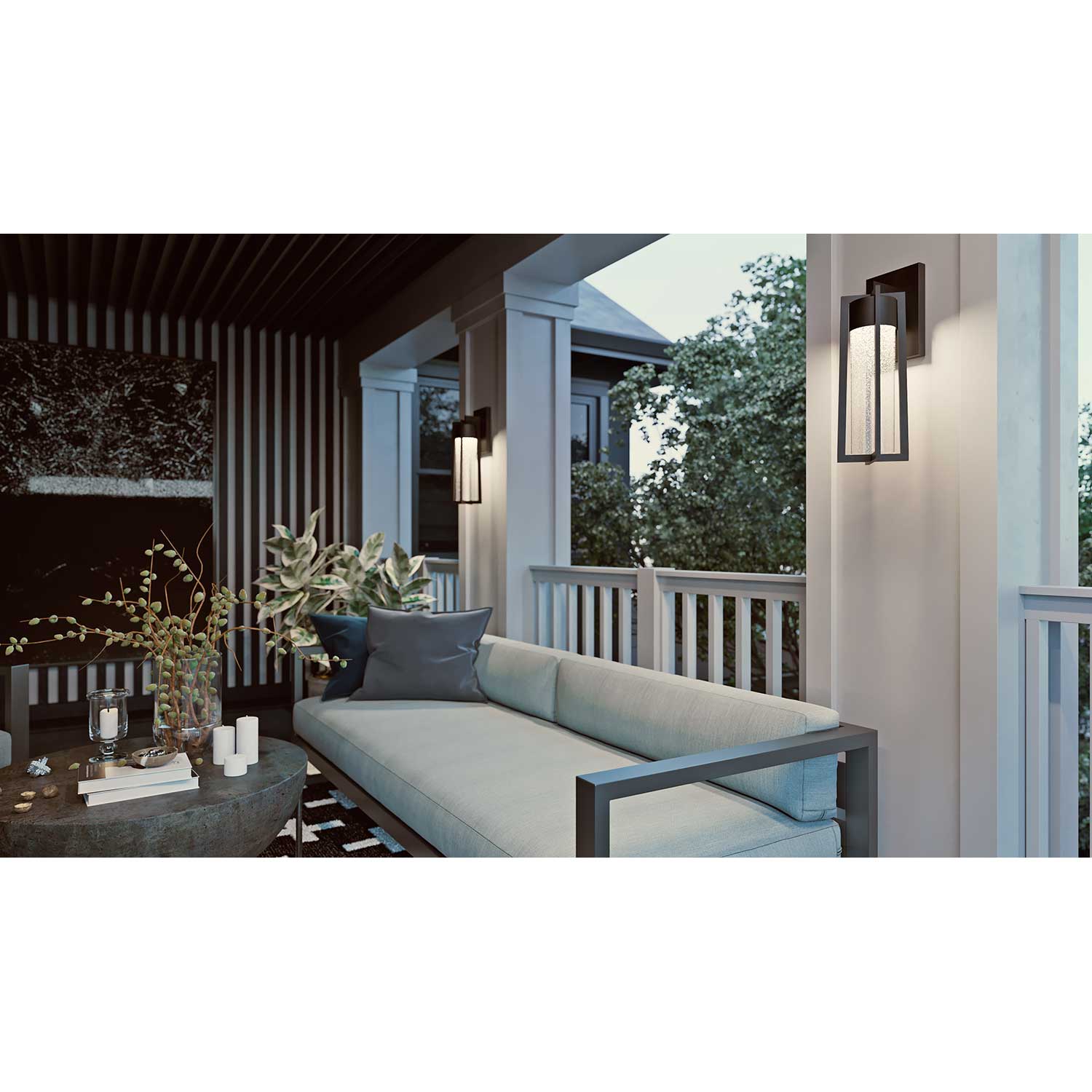 Cane 19'' LED Outdoor Sconce